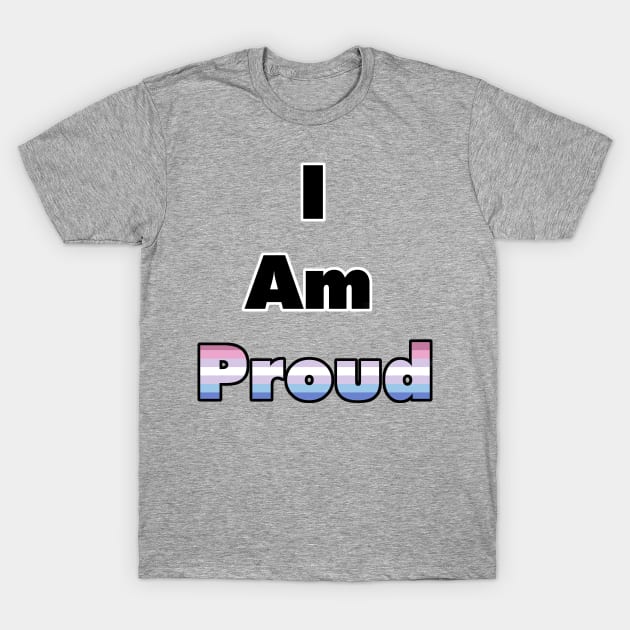 I am proud (bigender) T-Shirt by Zorveechu